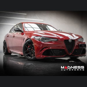 Alfa Romeo Giulia Custom Wheels - EVO-4R by Vossen - Satin Black